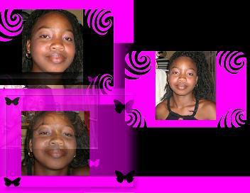 Tentative de make-up.